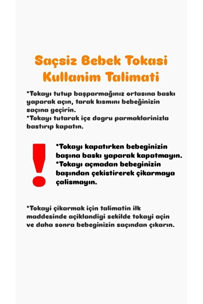 EGOMİ Narçişi Flower Hairless Baby Hair Clip (1 Piece)