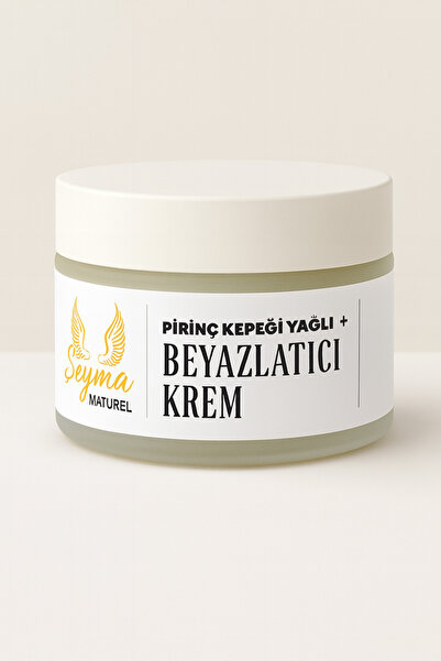 Şeyma natural Şeyma Natural Pirinç Kepeği Yağlı Beyazlatıcı Krem 50 ml