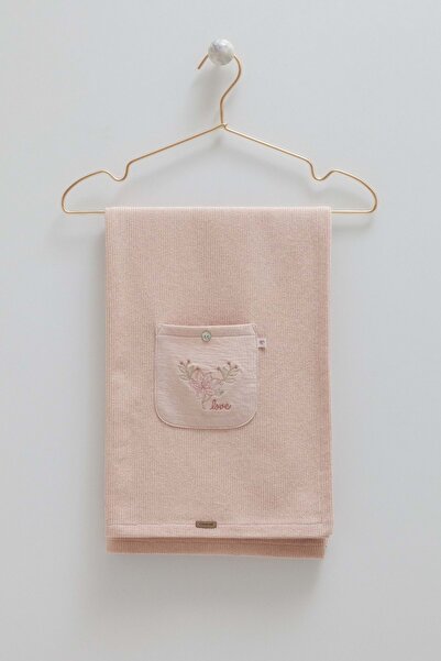 Caramell بطانية تريكو ناعمة - 90×90 وردي