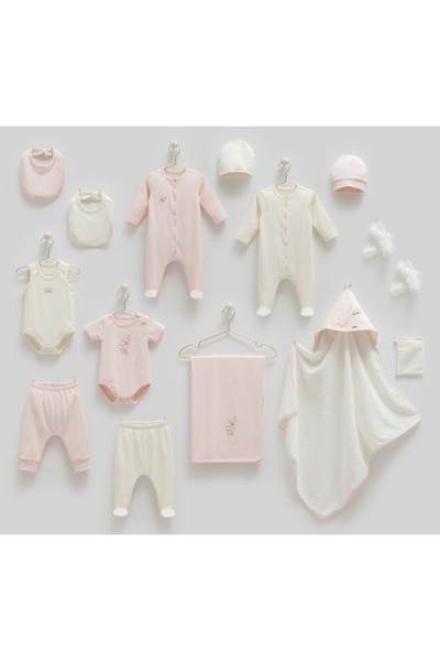 Caramell BASIC KIZ BEBEK 14LÜ HASTANE ÇIKIŞI Pembe