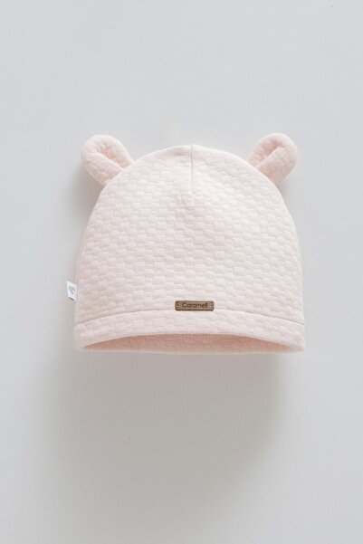 Caramell Love Hugs Detailled Beanie Pink