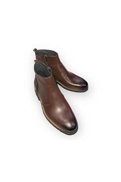 şık kundura Hakiki Iç Dış Deri Hakiki Kauçuk Erkek Bot (36,37,38,39,40,41,42,43,44,45,46,47,48)numara