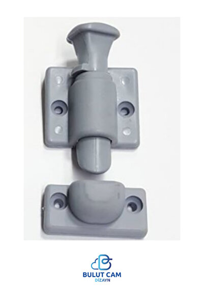 BULUT DİZAYN VE HEDİYELİK EŞYA Glass Balcony Lock| Safety Plastic Lock| Beaded Rope Chain Set| (BLACK)