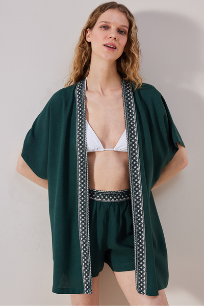 Penti Leaf Green Shorts