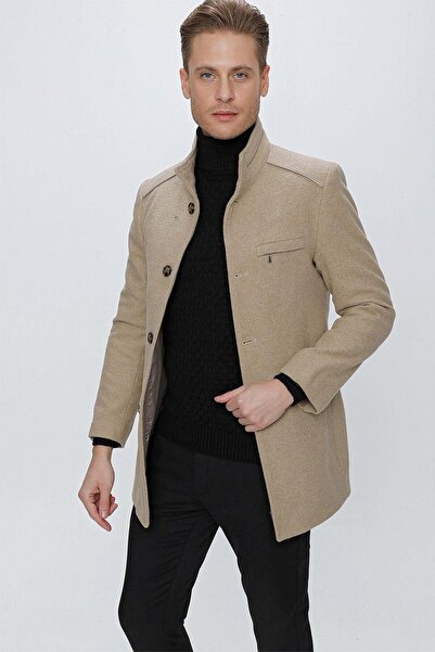 Efor PLT 081 Bej Klasik Palto