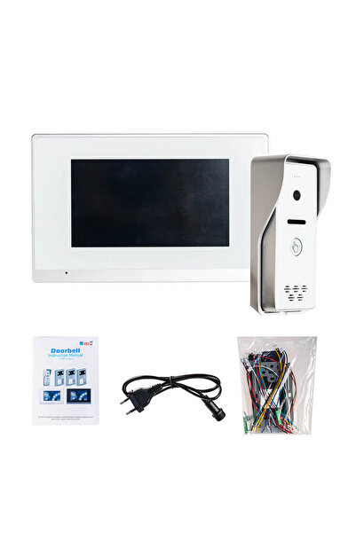 OEM Video Intercom with 7-inch Monitor, LAN Connection, and Tuya App Control