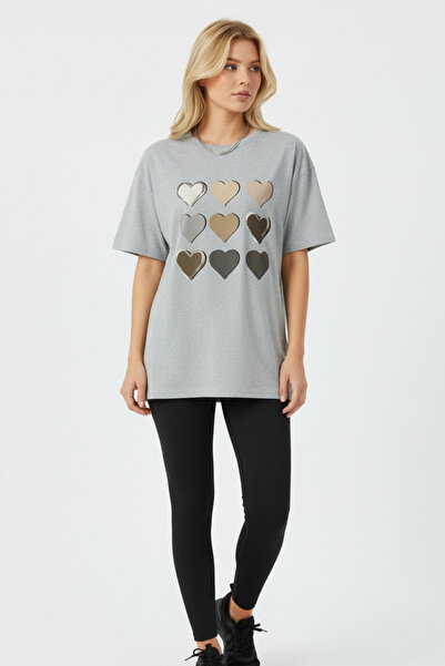 UNCİA OUTDOORS Tricou oversize unisex cu decolteu rotund, imprimat cu text di...