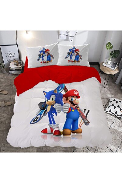 hediyechy Δώρο Σετ Παπλωματοθήκη με θέμα το τελευταίο 3D τυπωμένο διπλό