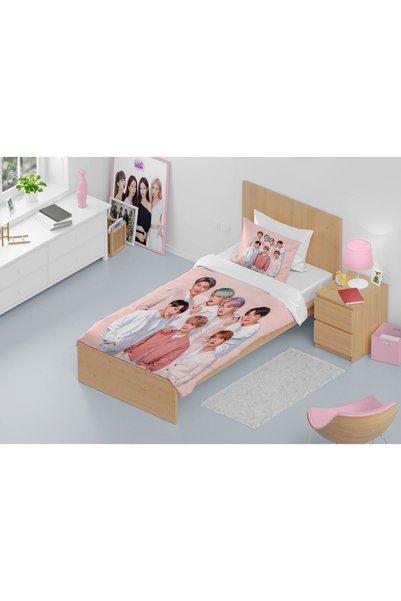 hediyechy Set cuvertură de pilota unică cu tematică Bts Jungkook