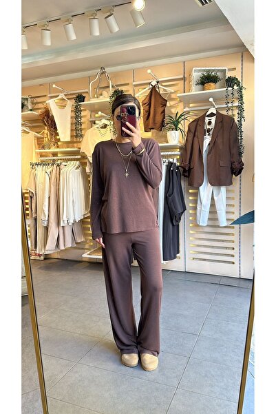 floral fashıon Pike Modal Fabric Women's Tracksuit Set Tiril Tiril Is a Flowy Thin Fabric. Premium Quality Cotton Fabric