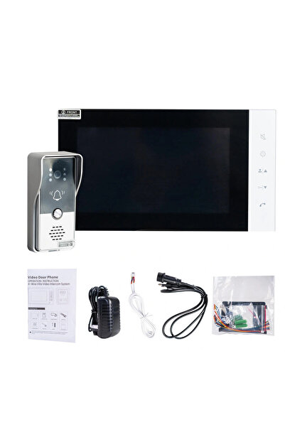 OEM 7-inch video intercom, HD camera, RFID access control and night vision