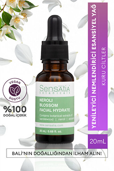 Sensatia Botanicals Çok Kuru Ciltler için Yenileyici Doğal Derin Nemlendirici...