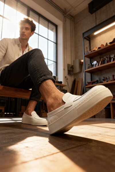 Knack 400 Модель Щоденні білі класичні туфлі