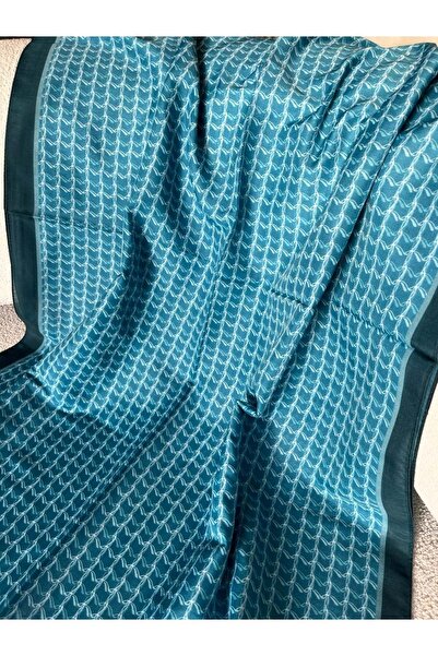 MERAM BUTİK Silvery Patterned Shawl Pattern 6 - 14