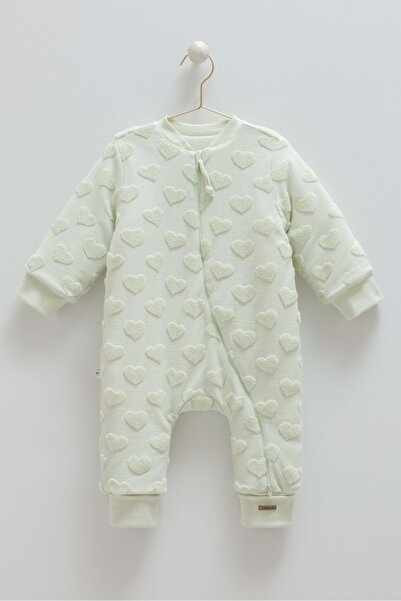 Caramell بدلة نوم كيوت دريمز بتفاصيل على شكل قلب - توغ 2.5 أخضر