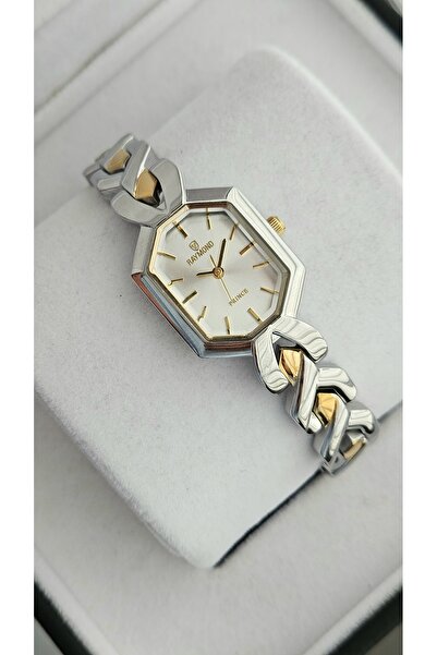 Raymond RYM-213057 RETRO KADIN KOL SAATİ - KASA KORDON ÇELİK VE 2 YIL GARANTİ IPG-W