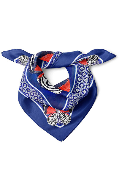 nehir eşarp Elegant Butterfly Pattern Scarf Bandana 50X50 cm
