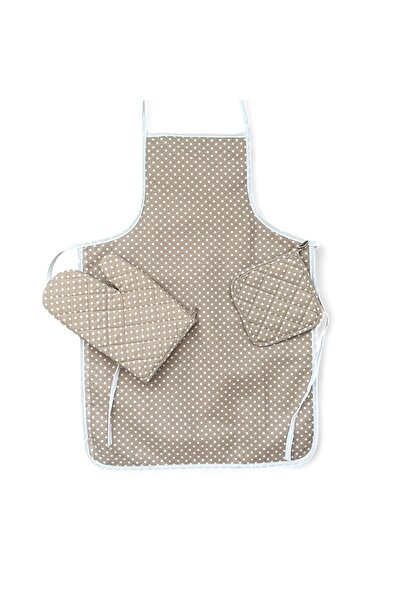 PATRU ANOTIMPURI 3-piece kitchen apron, waterproof