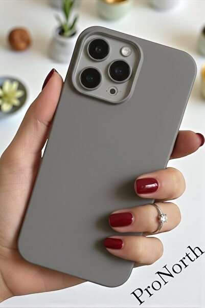 ProNorth حافظة متوافقة مع هاتف iPhone 16 PRO MAX مع شعار إطلاق ناعم من الداخل وغطاء من السيليكون المخملي