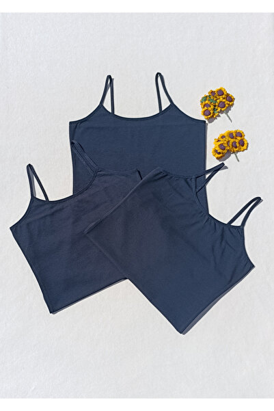 siyalife 3-συσκευασία Basic String Strap Lycra Black, Γυναικείο εσώρουχο