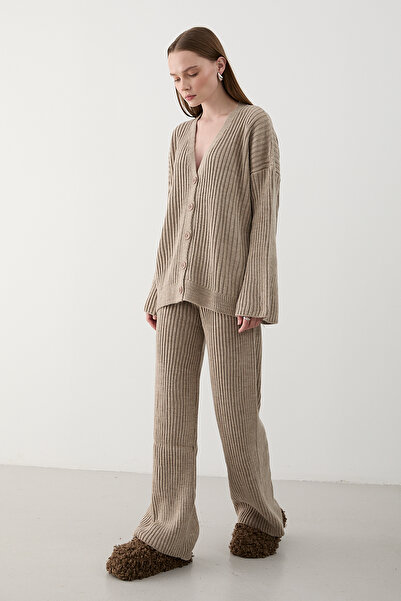 Laluvia Mink Cardigan Knitwear Set - 4600