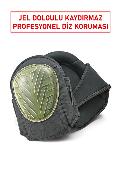 Delta Plus ZIMA Kaydırmaz Jel Diz Koruması | Şok Emici Jel Dolgulu, Kaydırmaz ve Ergonomik Dizlik