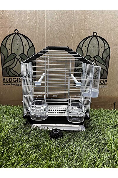 islandtoys ÇİFT KAPILI 30x23x37(YÜKSEKLİK) ÇEKMECELİ ADATOYS BUDGİESHOP MUHABBET KUŞU KAFESİ