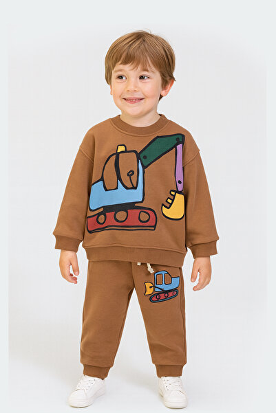 baby flamindo Ekskavatör Baskili 3 İpli̇k Erkek Takim