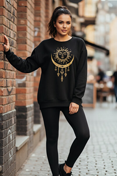 UNCİA OUTDOORS Φούτερ Unisex Oversize με στάμπα