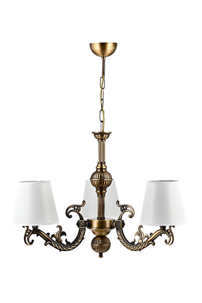 DEDE ÜÇ KOLLU SAVA ZAMAK AVİZE ESKİTME ŞAPKALI