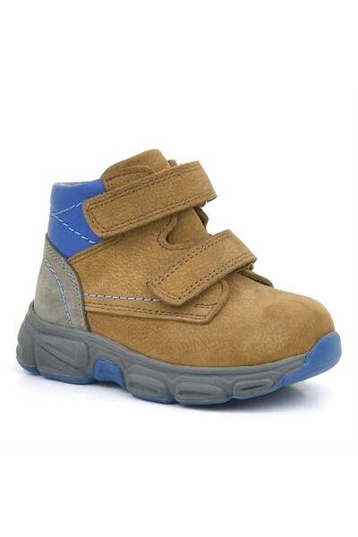Rakerplus Genuine Leather Tan Nubuck Baby Sports Boots