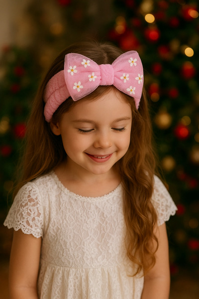 İnDerin Λούτρινο κεφαλόδεσμο Μαλακό μπαντάνα με φιόγκο για μακιγιάζ και σπα