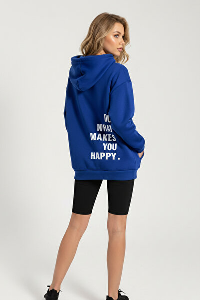 UNCİA OUTDOORS Unisex Oversize με κουκούλα και στάμπα