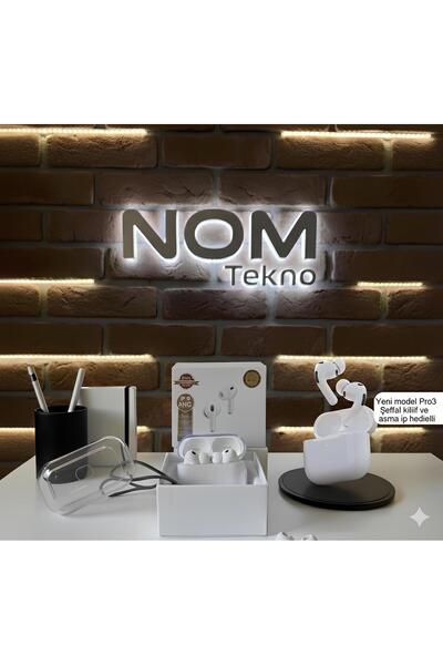 NOMTEKNO AİR Pro3 yeni model ANC Gürültü Engelleme,Dokunmatik,HD Mikrofon KIL...