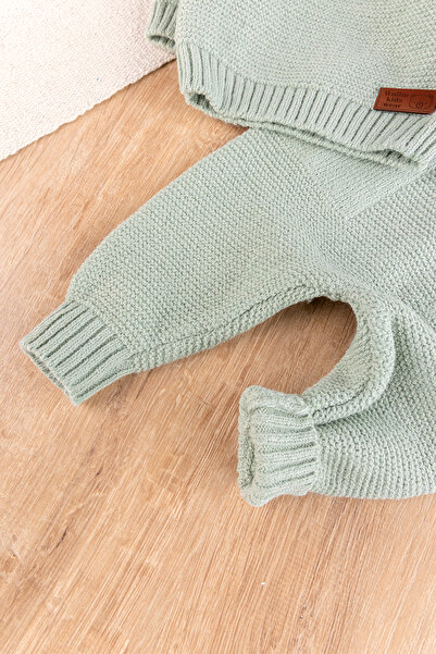 Babymod Baby Boy Beret Knitwear Winter Baby Suit Baby Suit with Hat