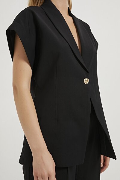 Arma Life Women's Premium Vest Wide Leg Pants Black Set