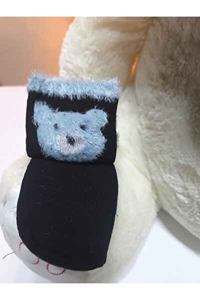 Şimo Butik Момичешки плюшени чорапи с детайли, меки, дишащи и непровокиращи изпотяване