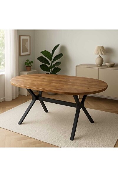 alfafe home Yemek Masası- Salon Takımı Metal Ayaklı