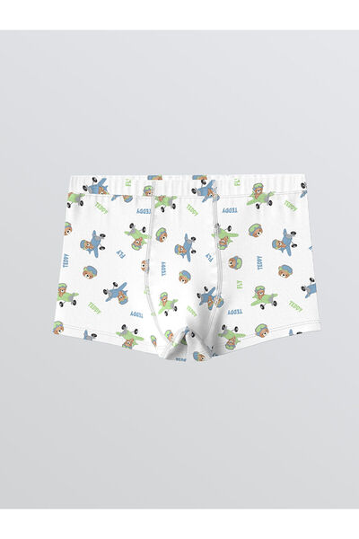 LC Waikiki Peak Yeni Sezon Ayı Teddy Baskılı Erkek Çocuk Boxer 3'lü