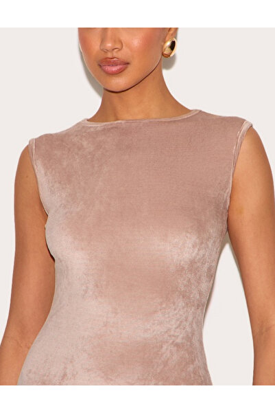 Pretty Little Thing Rochie mini PRETTYLITTLETHING, bej