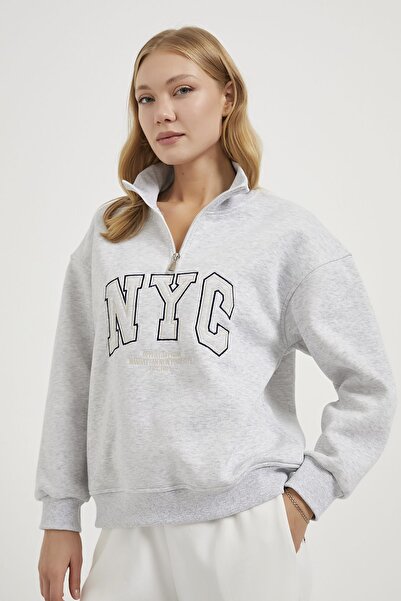 Arma Life Armalife 10490 nyc embroidered zipper women's sweat
