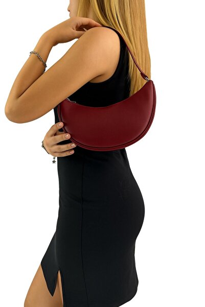 Gloria Geantă de mână și de umăr pentru femei Berende BORDO cu fermoar