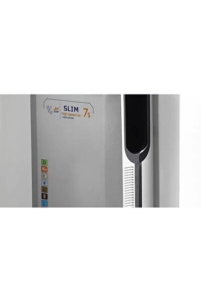 Trendy's Hand dryer, TRENDY S, with sensor, JetSlim, 1800W, gray, hepa filter