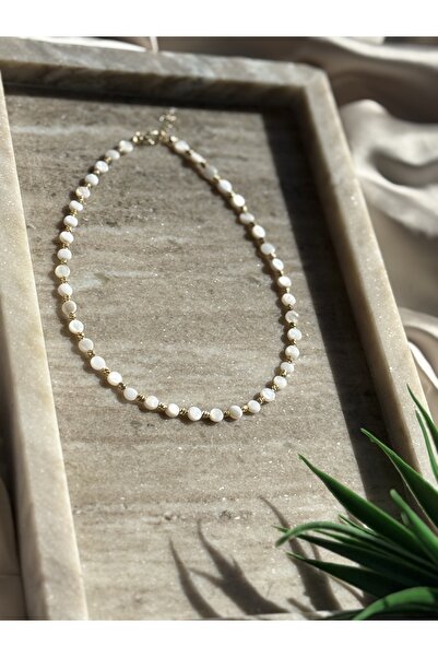 Le'sluette shadow of style قلادة من الحجر الطبيعي مع حجر، حجم قابل للتعديل، هدية فاخرة