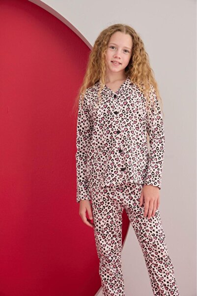LARİCE KİDS KIZ ÇOCUK UZUN KOL PİJAMA TAKIMI
