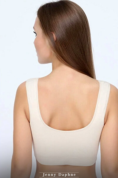 Jenny Daphne Bamboo Large Size Thick Strap Padded Bustier Qen 707B