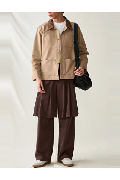 Sheya MANFINITY by Shein pants, brown