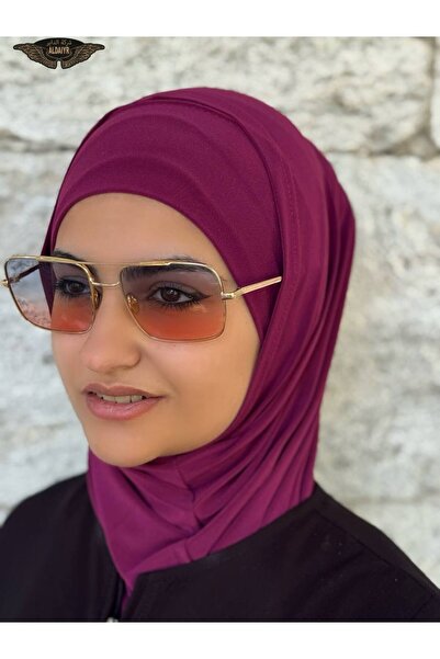 ALDAİR 2 Pieces Practical Shawl/Scarf Hijab Ready-Made Lycra Fabric Type -72618475