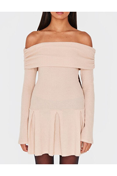 Pretty Little Thing PRETTYLITTLETHING mini dress, cream