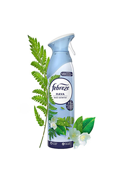 Febreze Dağ Esintisi Hava Ferahlatıcı Sprey Oda Kokusu 185 ml